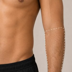 Depilación Medio brazo inferior hombre (M)